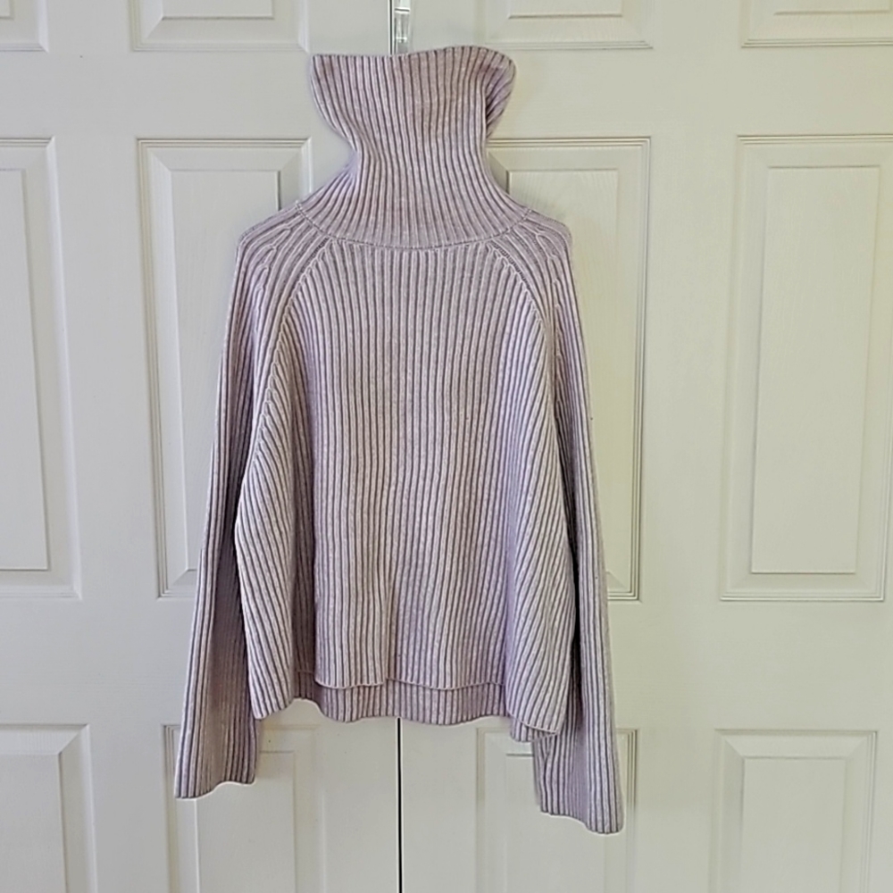 Oversized turtle neck sweater